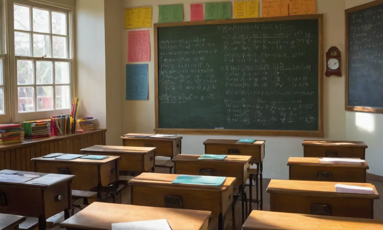Une classe ensoleillée pleine dénergie et de concentration