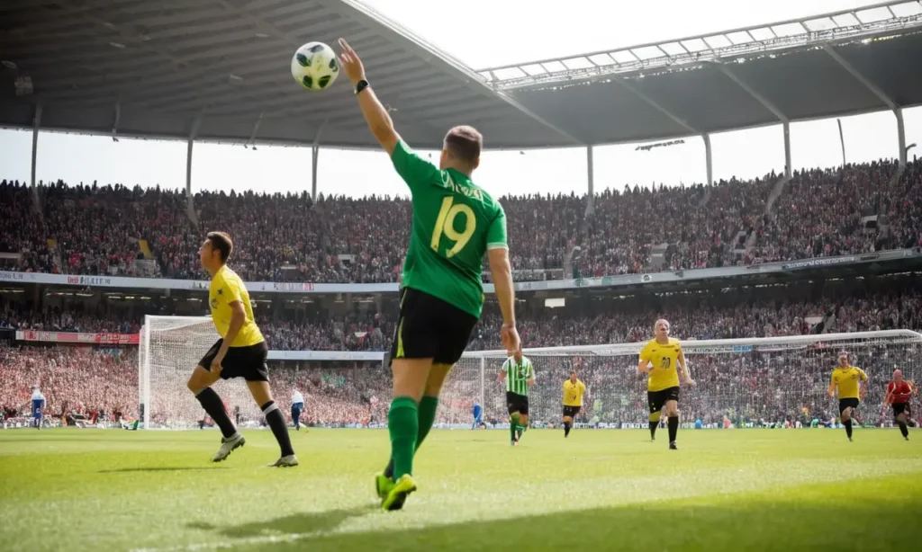 Un match de football plein de tensions