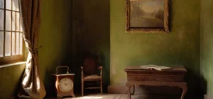 Une pièce sombre