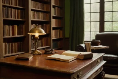 Une bibliothèque chaleureuse pour explorer la philosophie