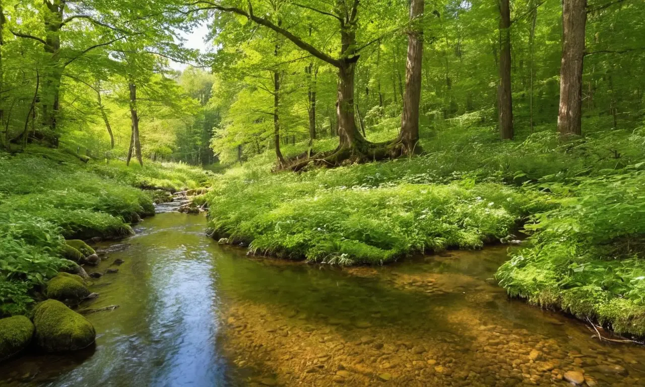 Nature luxuriante, harmonie et tranquillité incarnée