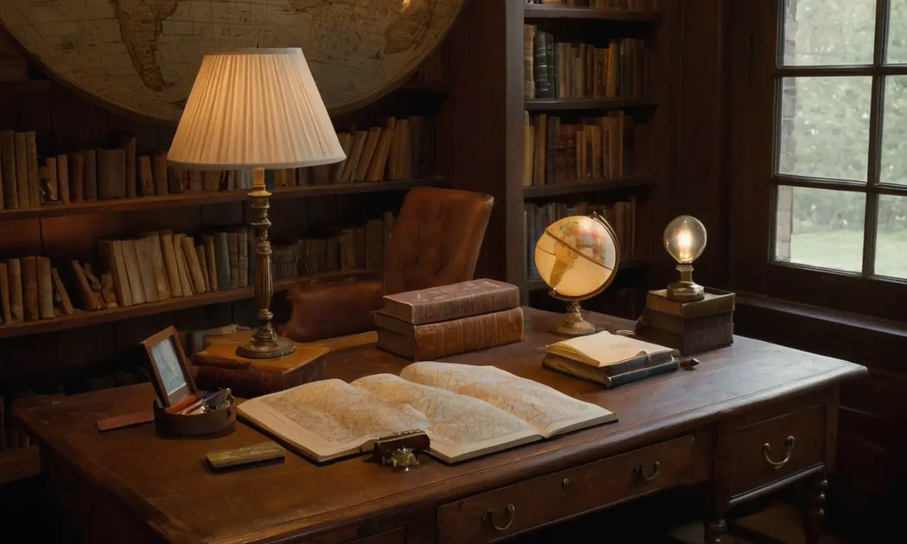 Une chambre détude chaleureuse et inspirante