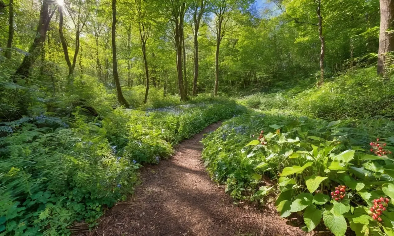 Une forêt vibrante, pleine de vie