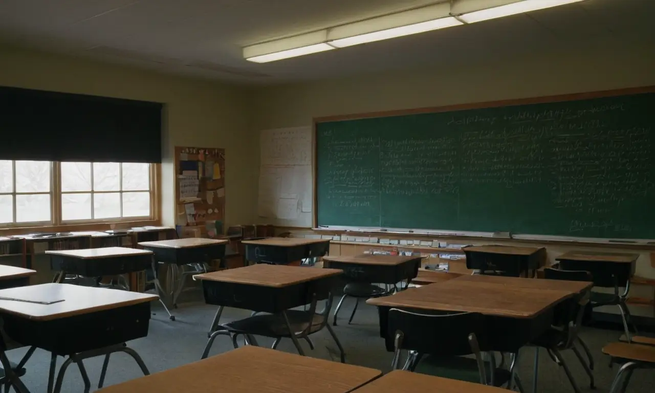 Une salle de classe animée et lumineuse
