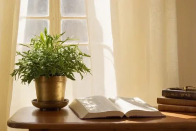 Une pièce lumineuse inspirant sérénité et créativité