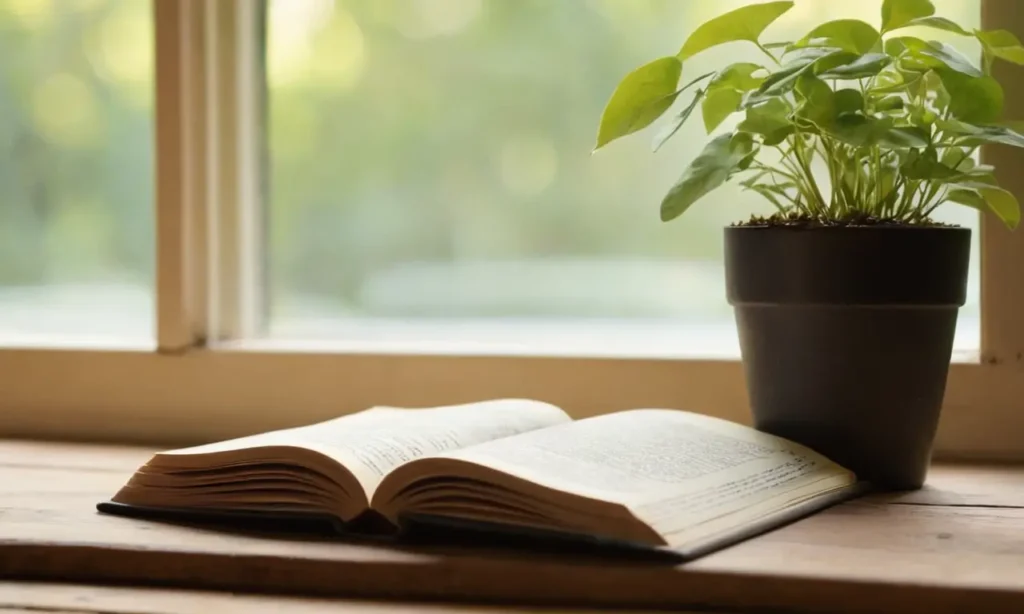 Un livre ouvert sur une table en bois