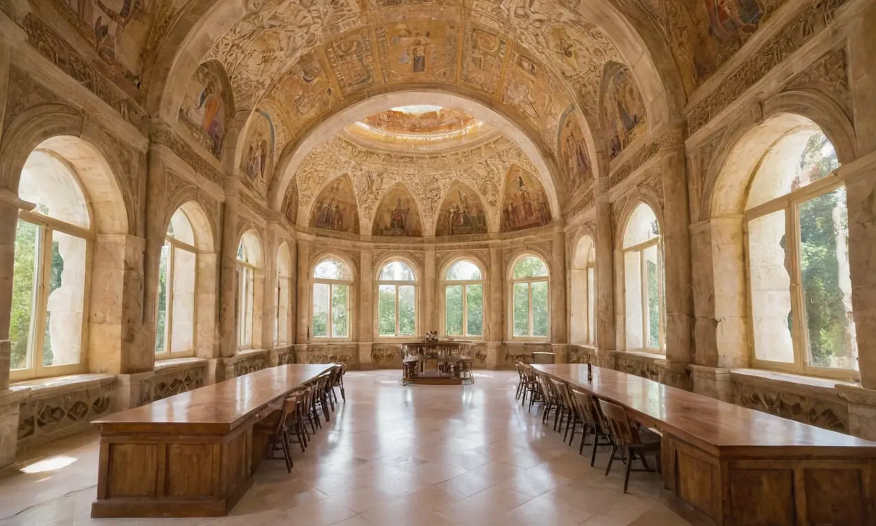 Une structure en marbre inspirée de la Grèce