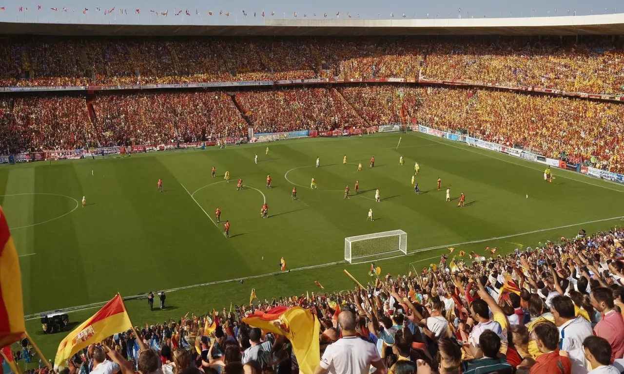 Un stade vibrant, passion et histoire du football