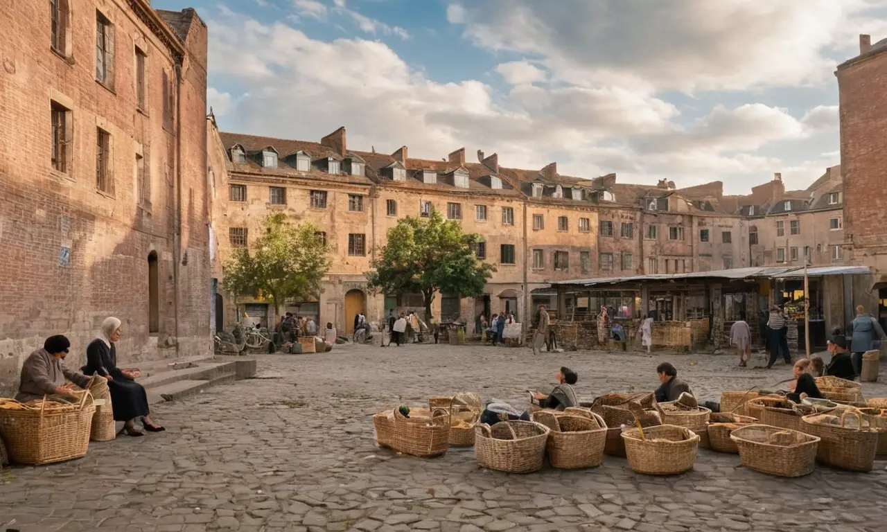 Une ville en reconstruction pleine de vie