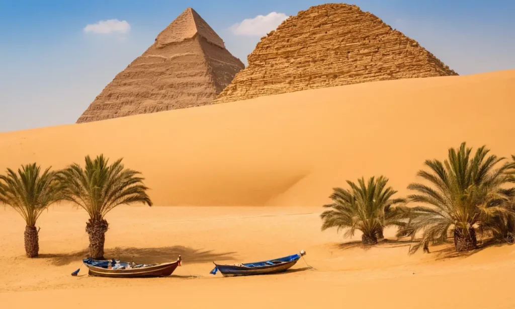 Un paysage désertique riche en histoire
