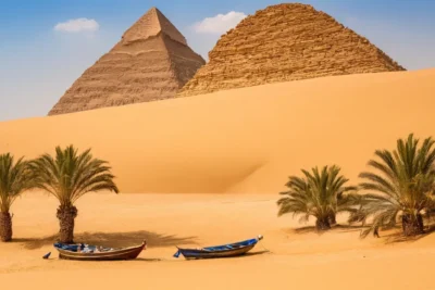 Un paysage désertique riche en histoire
