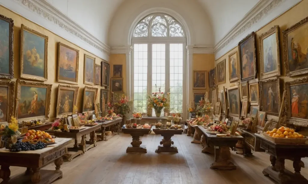Un studio de la Renaissance plein de créativité