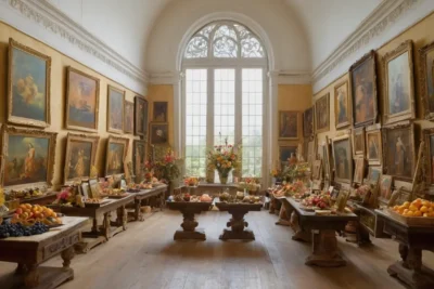 Un studio de la Renaissance plein de créativité