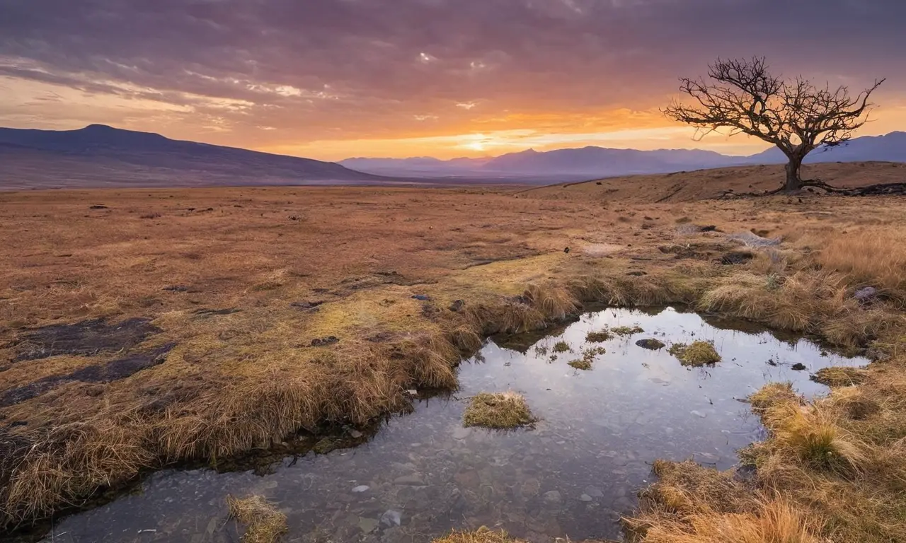 Nature en beauté, pollution et solitude présentes
