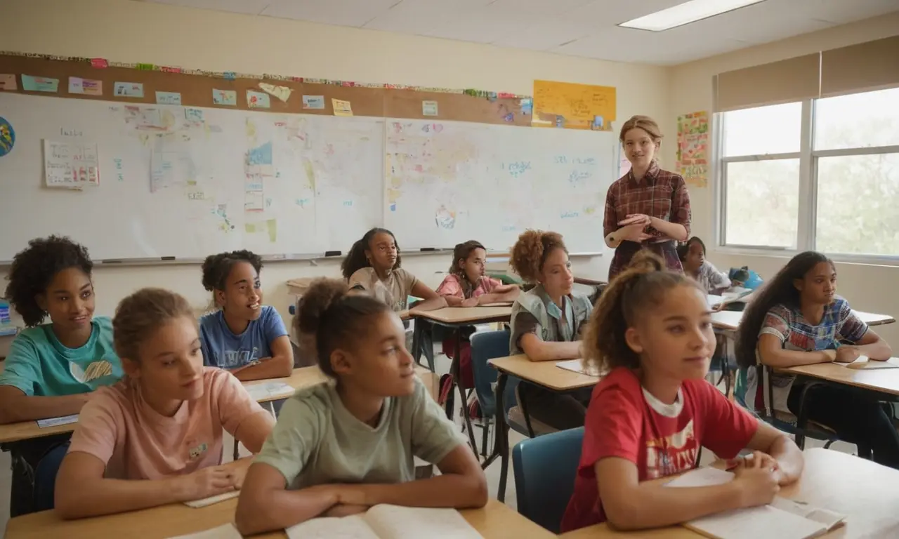 Une classe vibrante et dynamique détudiants