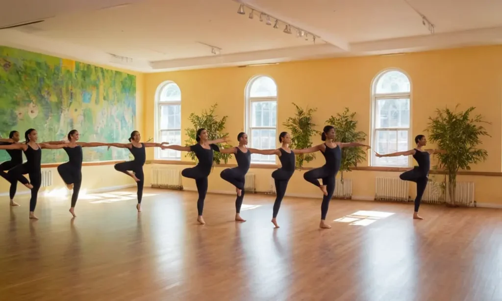 Studio de danse dynamique et enjoué