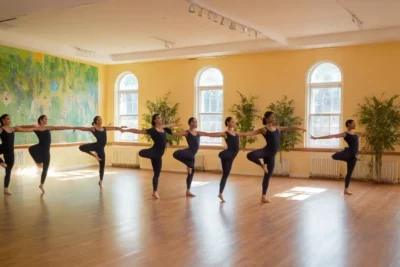 Studio de danse dynamique et enjoué