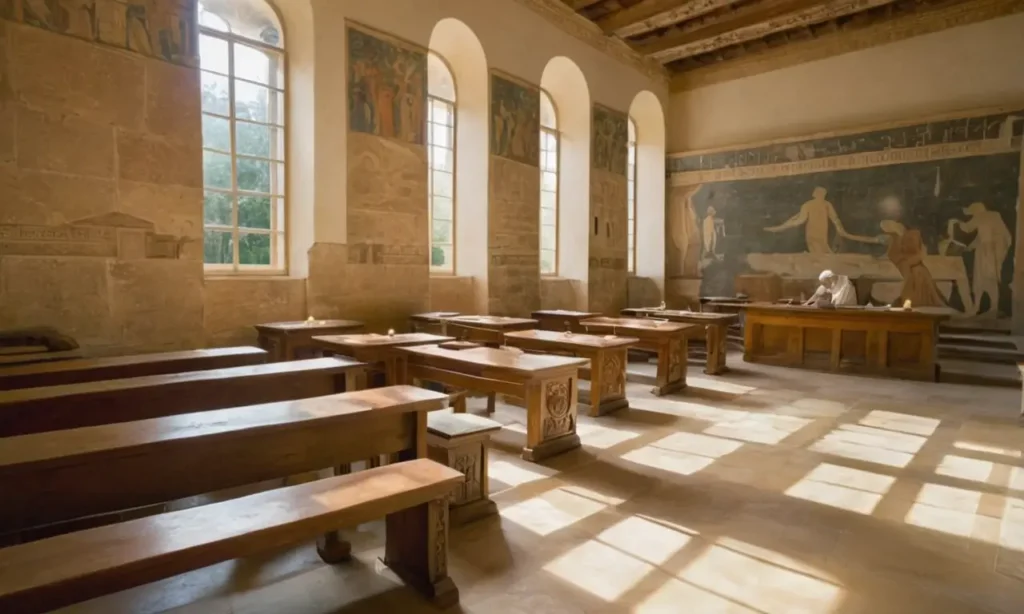 Salle grecque antique