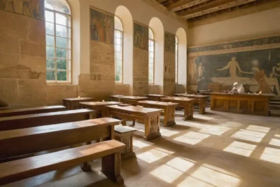 Salle grecque antique