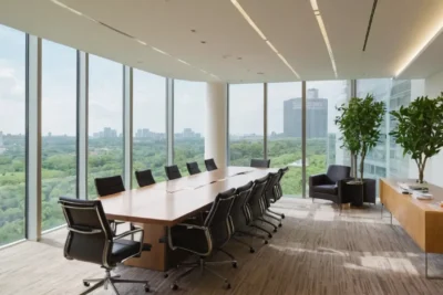 Salle de conférence moderne et inclusive