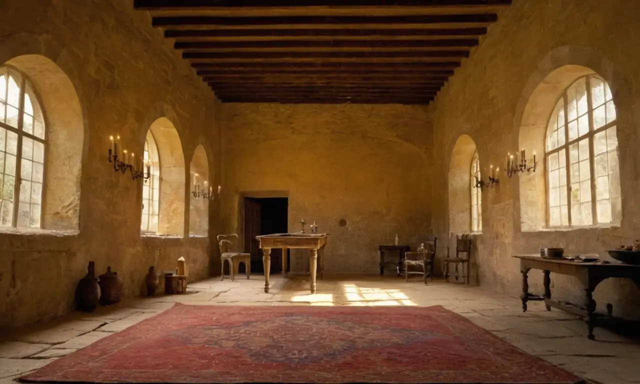 Une salle sombre pleine dhistoires anciennes