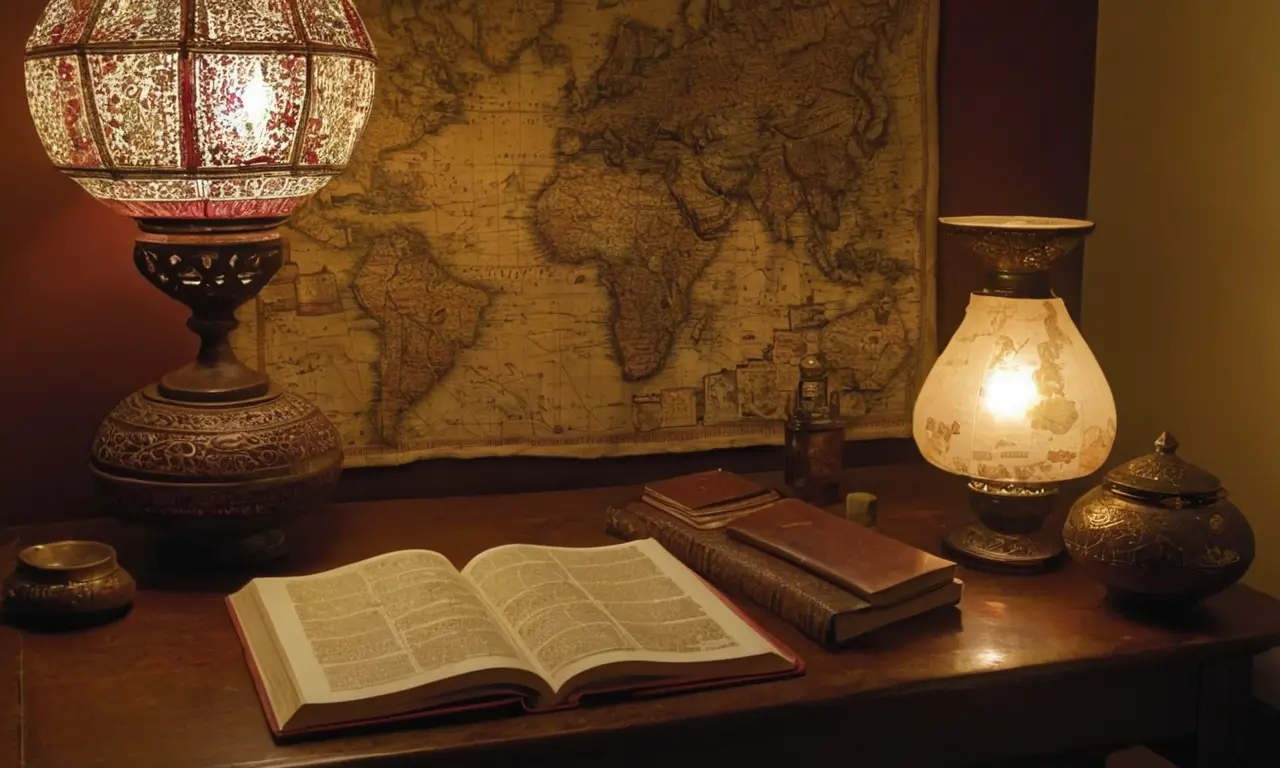 Une pièce intime avec charme et érudition