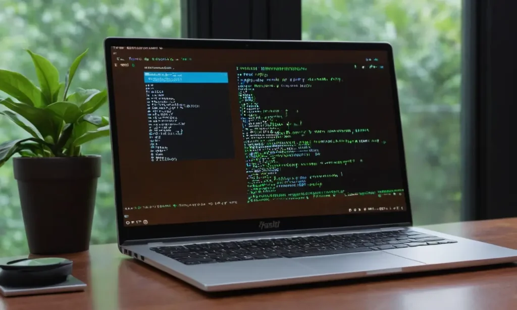 Écran dordinateur affichant du code Python