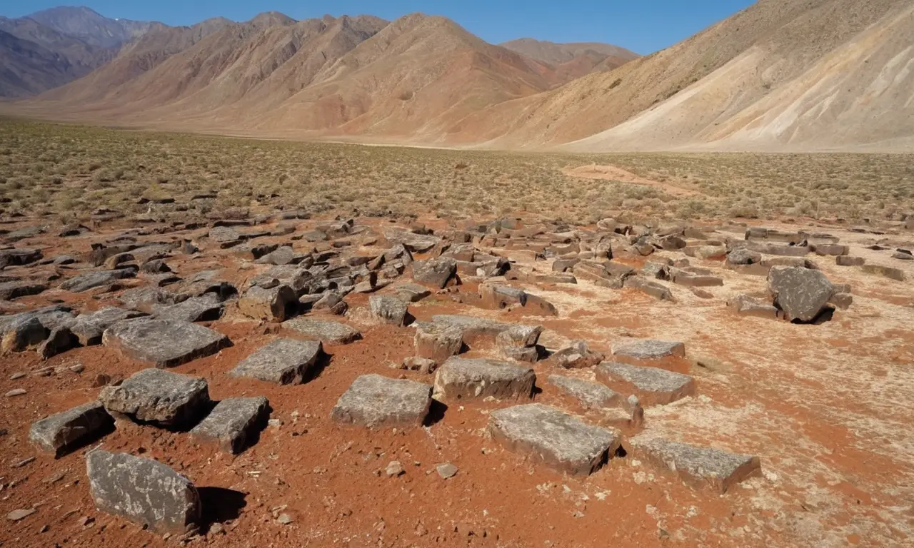 Paysage dévasté révélant destruction et résilience