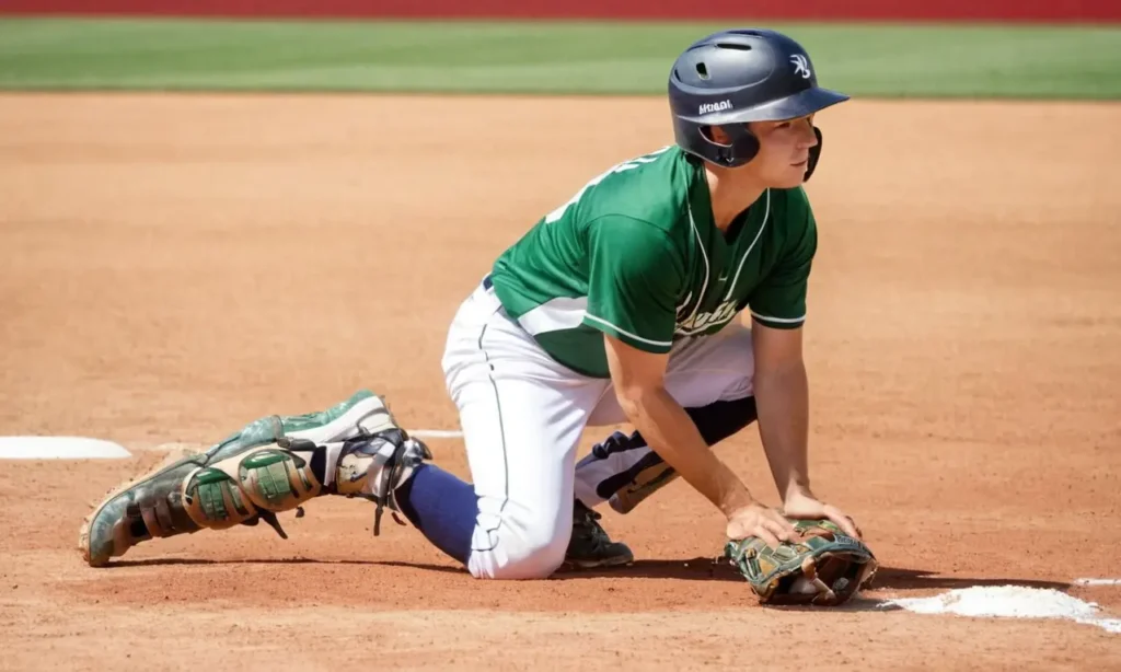 Un match de baseball sous un ciel bleu