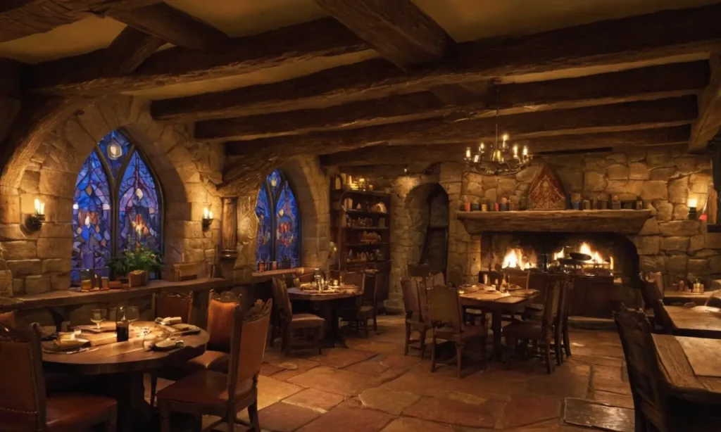 Une taverne animée pleine de vie