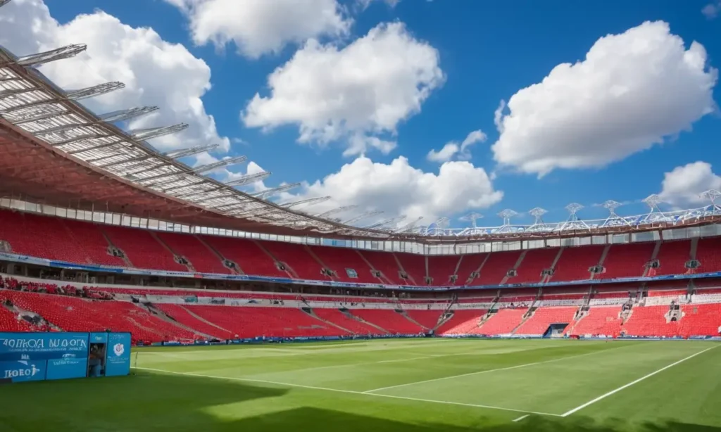 Stade imposant
