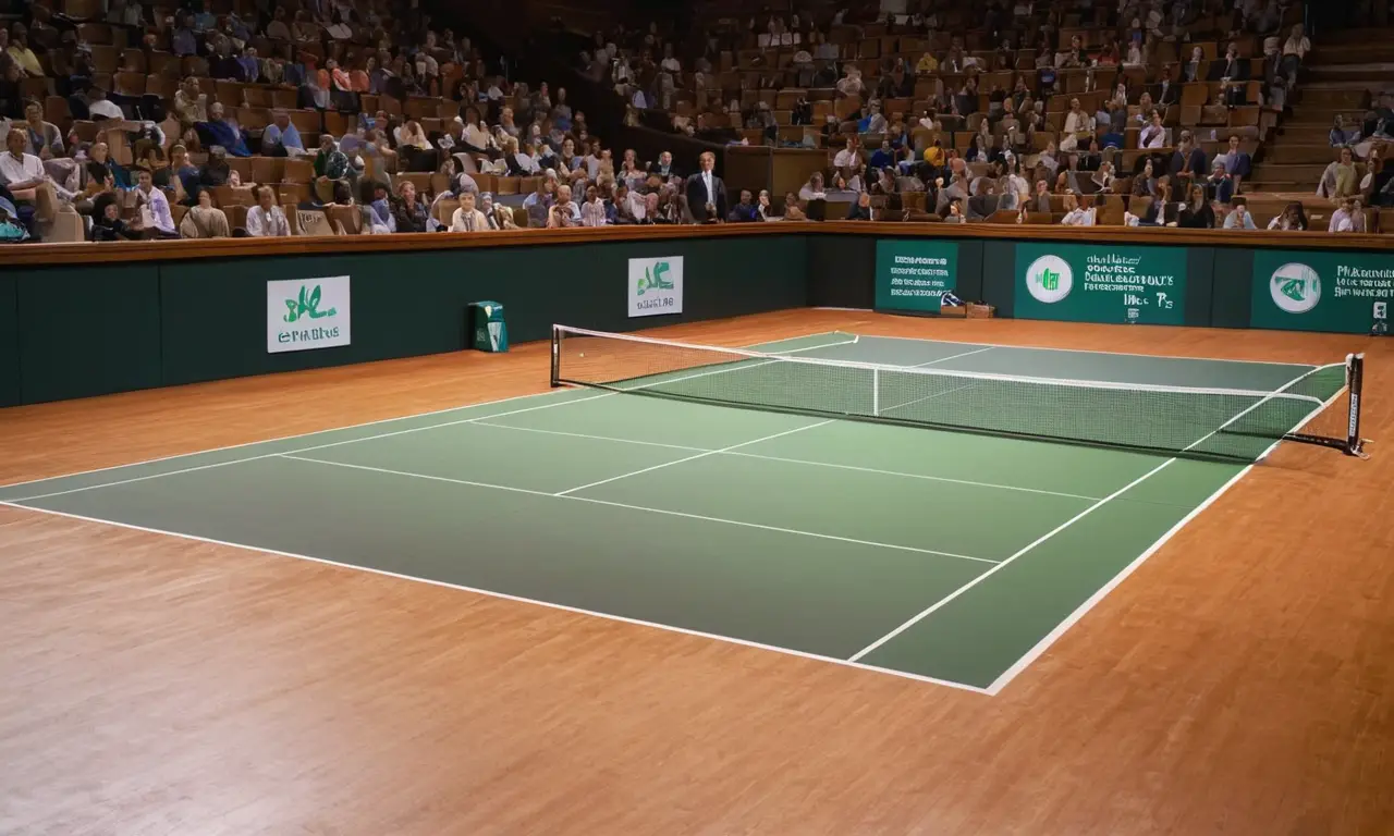 Graphique sportif clair et esthétiquement soigné