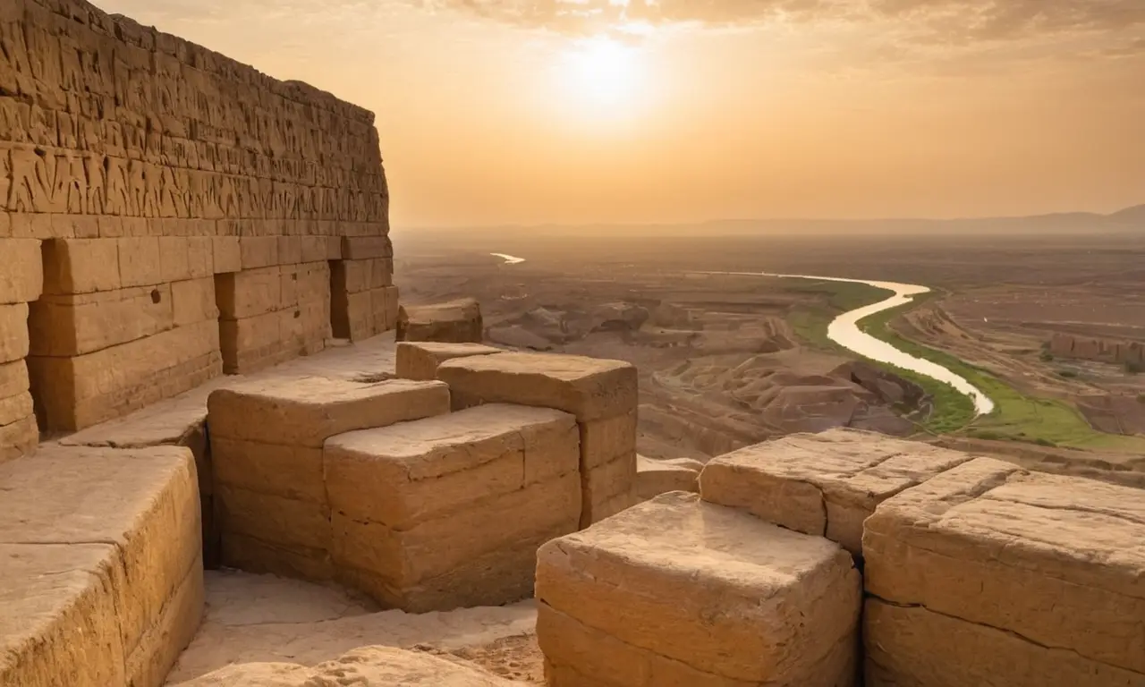 Reliefs assyriens mêlant grandeur et décadence