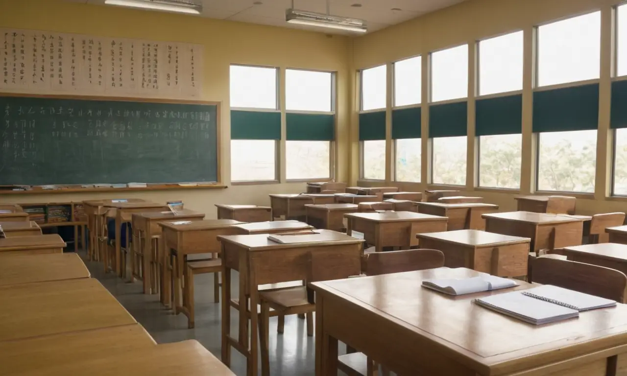 Une classe lumineuse et propice à lapprentissage