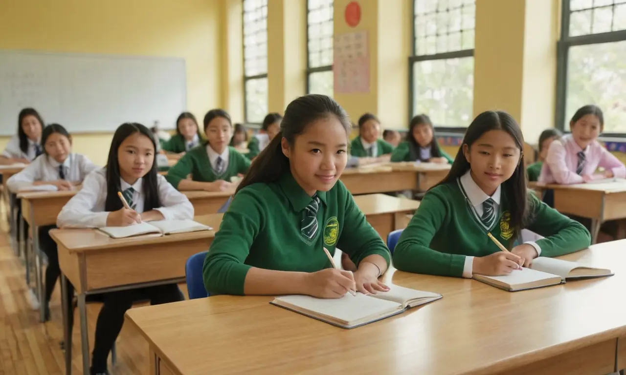 Une classe lumineuse et engagée