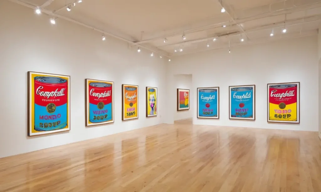 Galerie dynamique célébrant la culture pop