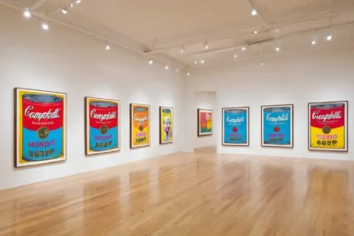 Galerie dynamique célébrant la culture pop