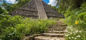 Ruines mayas dans la jungle