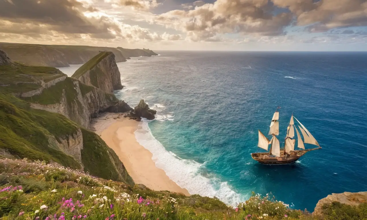 Côte sauvage, aventure historique et harmonieuse