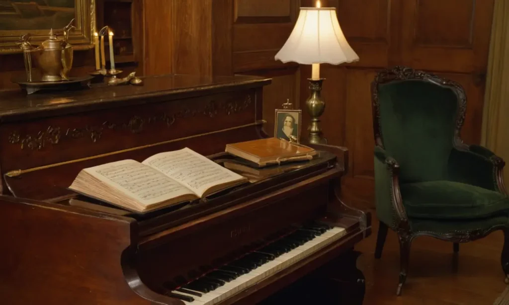 Bureau ancien créant une ambiance chaleureuse