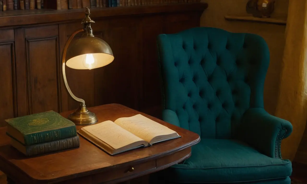Un bureau lumineux et inspirant rempli de livres