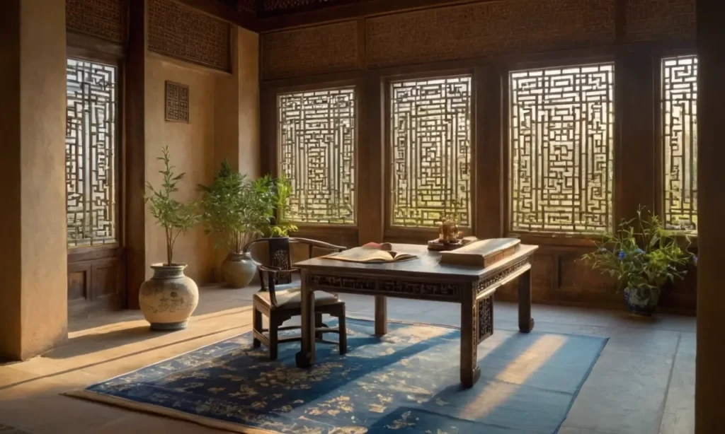 Une étude chinoise ancienne