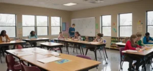 Salle de classe vivante axée sur lapprentissage