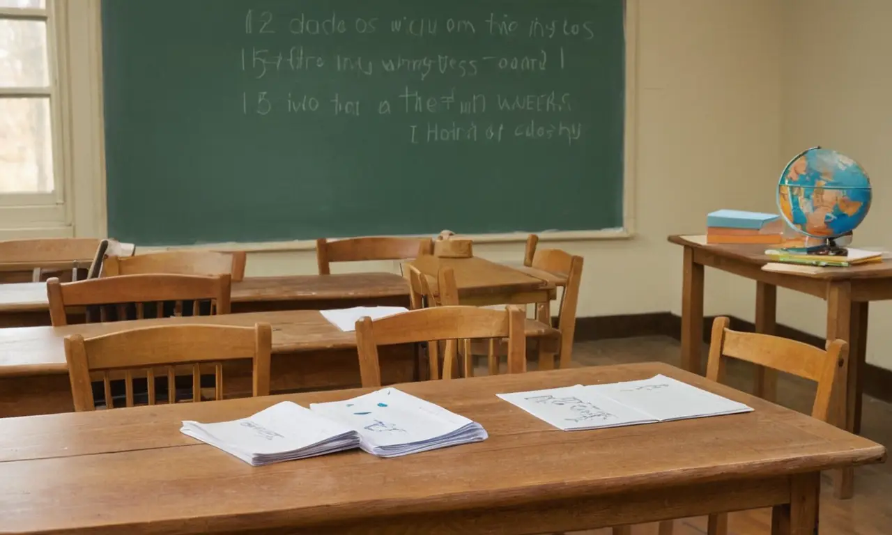 Une salle de classe vibrante et accueillante