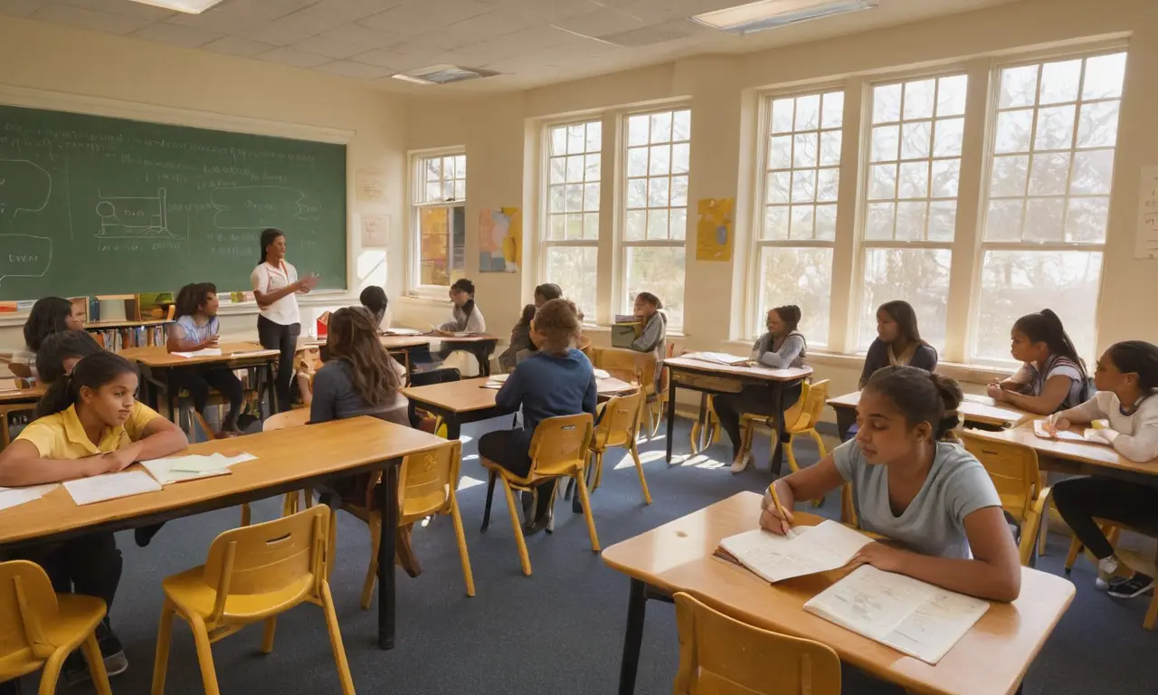 Une classe dynamique, lumière et apprentissage collaboratif