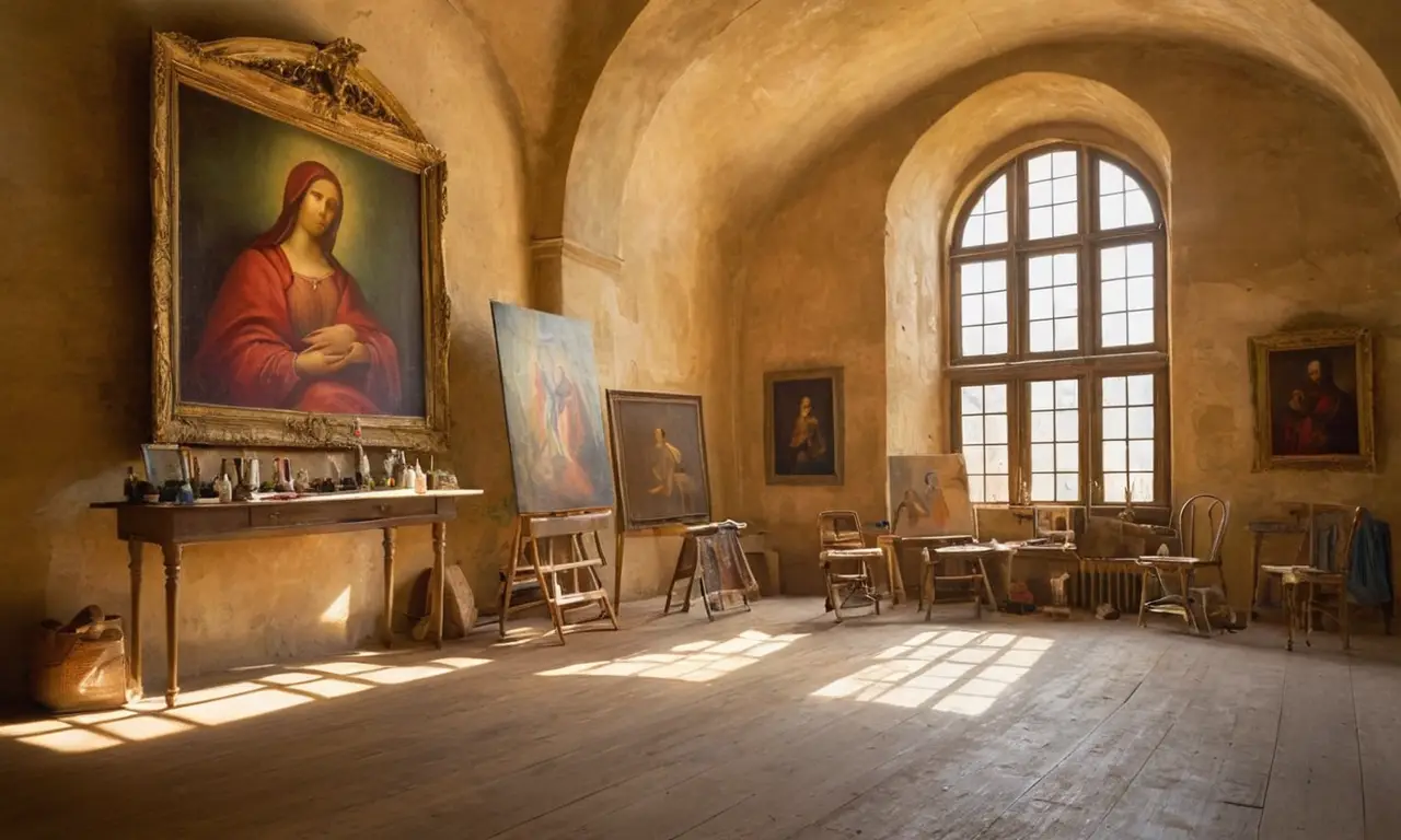 Un studio de la Renaissance plein dinspiration