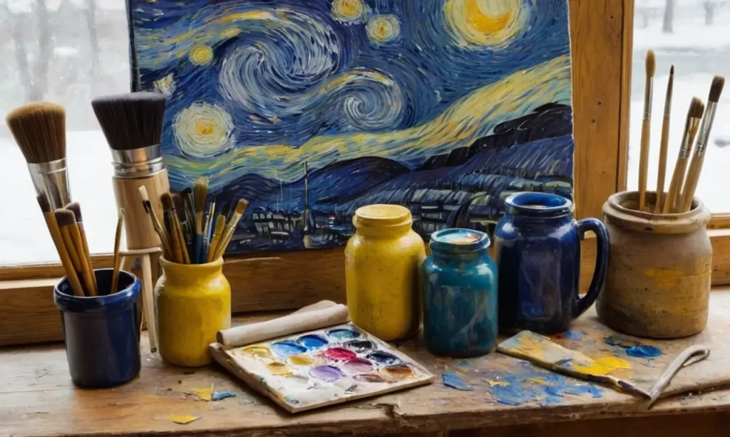 Atelier créatif inspiré par Van Gogh