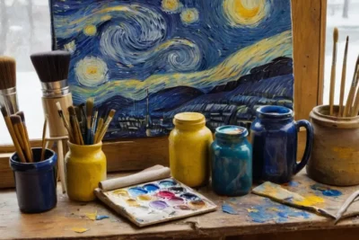 Atelier créatif inspiré par Van Gogh