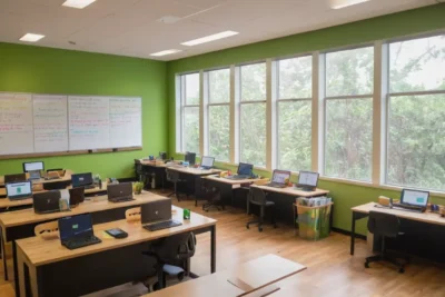 Salle de classe moderne