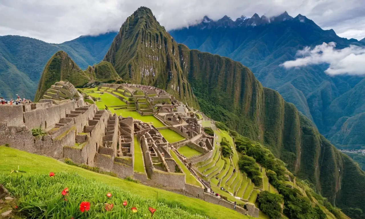 Paysage verdoyant et majestueux autour du Machu Picchu